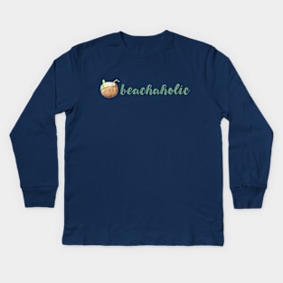 Beachaholic Kids Long Sleeve T-Shirt